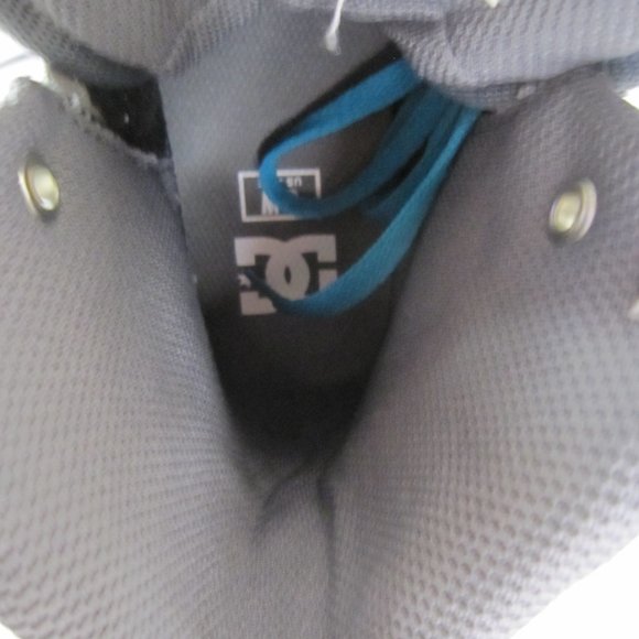 DC Womens Graduate TX High Top Gray Shoes Size Womens US 6W - Picture 11 of 16